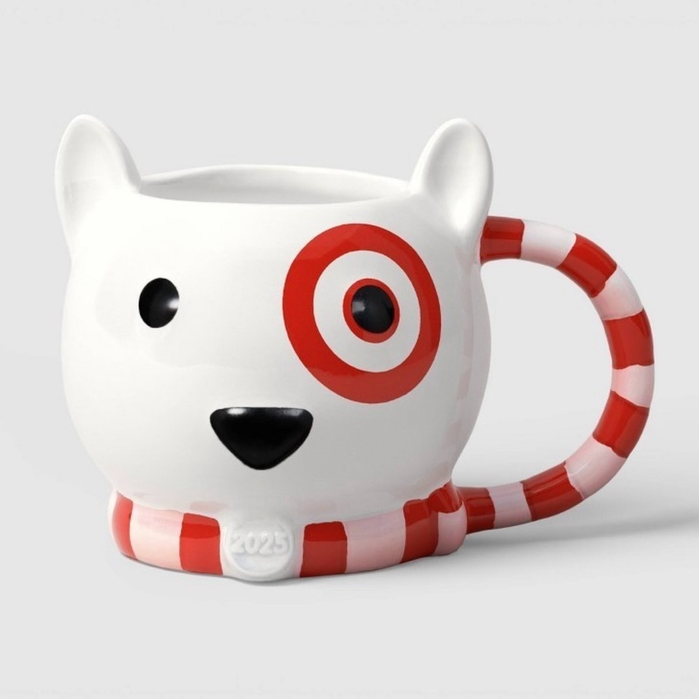 2025 Target Wondershop Holiday Bullseye Mug NEW